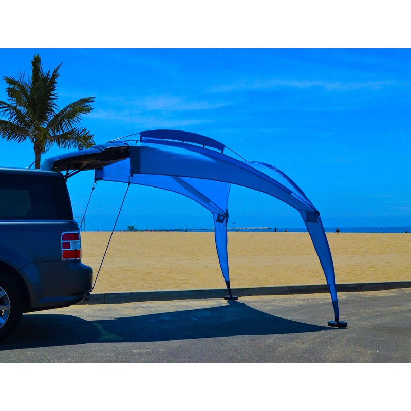 Eurow Tail Gator Sunshade Portable Vehicle Canopy, 8x8 FT SUV