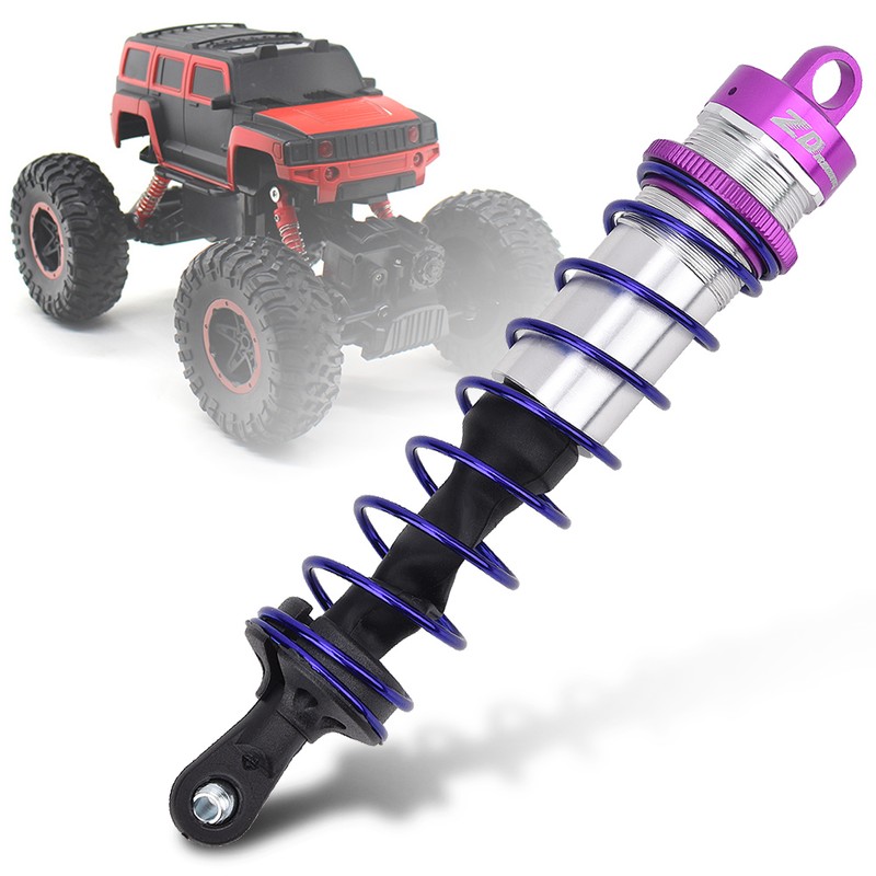 4pcs 1/8 RC Car Metal Oil Pressure Adjustable Front Shock