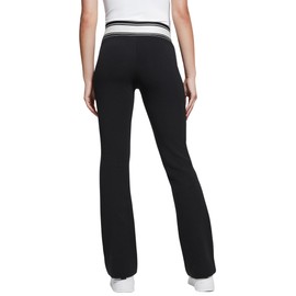 GUESS Women's Ann Long Pants, Jet Black