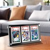 Black 35PT Graded Card Display Wall Mount with Screw -