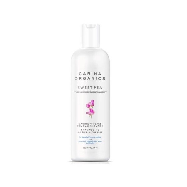 Carina Organics Shampoo Dandruff Flake Removal Sweet Pea 360mL