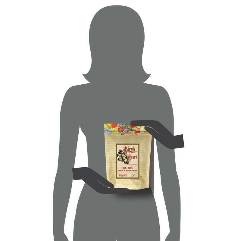 Foothills Naturals Birch Bark - 454g / 1 Pound, Cut