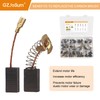 40 Pack Electric Motor Carbon Brushes Set, 10 Different Sizes