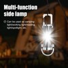 MC-ELIN 3 Pack Keychain Flashlights, EDC Mini Flashlight Rechargeable, COB