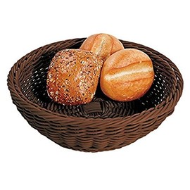Kesper 19820 Bread / Fruit Basket 28.5 x 9 cm Round Woven Plastic
