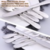 20-Piece Silverware Set, Flatware Cutlery Silverware Set Service for 4,