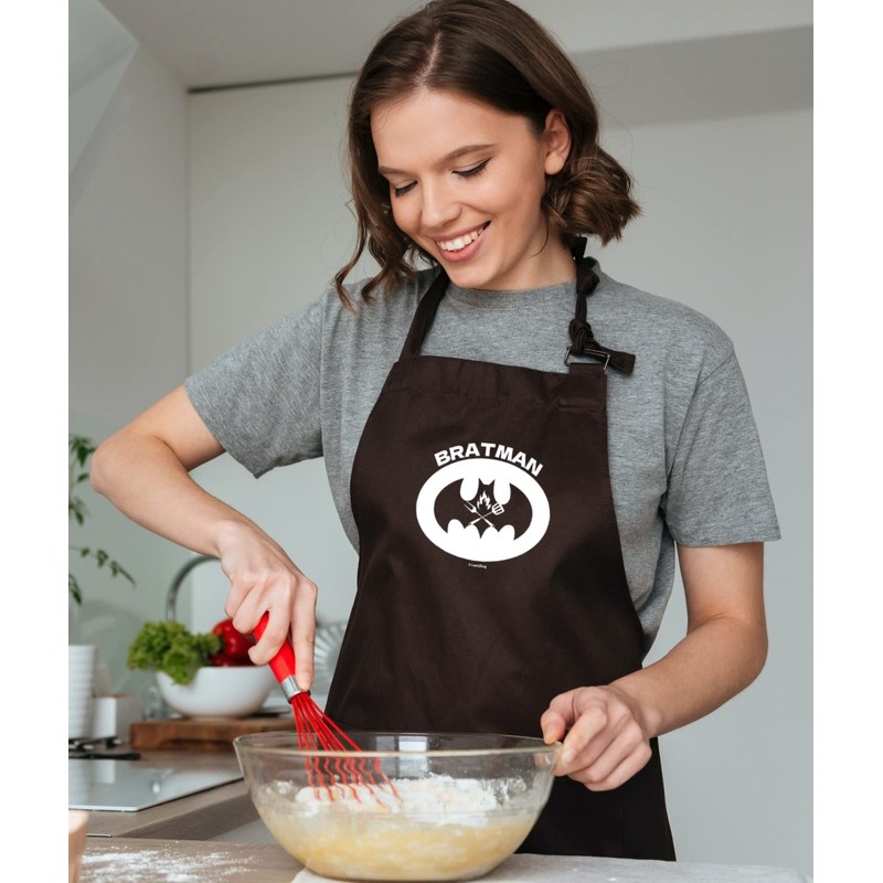 FremiBag BBQ Apron for Men with the Bratman – Cotton