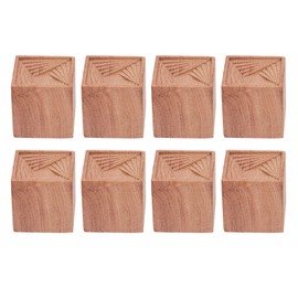8 Pcs Essential Oil Diffuser Eco Friendly Rosewood Essential Oil Aromatherapy Diffuser for Car Bedroom Office