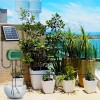 AnseTo Eco-Friendly Solar Irrigation Kit 2W, 15 Drippers Automatic Watering