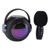 Bluetooth Mics Speaker Set with Colourful Light Effect Noise Reduction