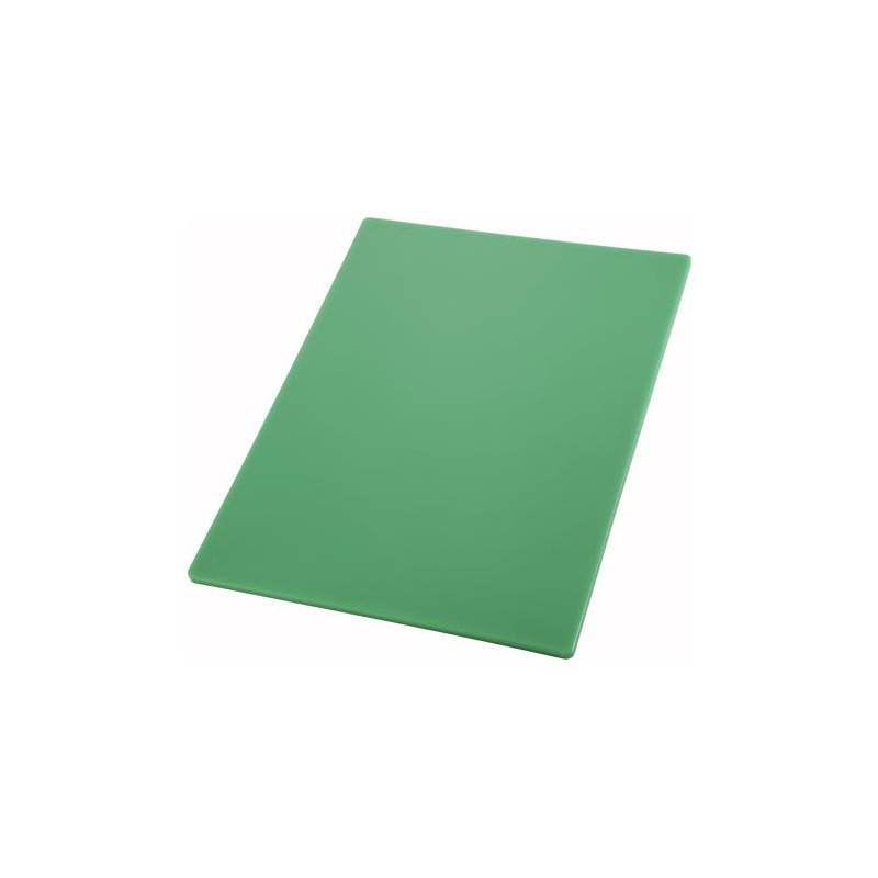 Winco Tabla de cortar, 12 x 18 x 1/2 pulgadas,