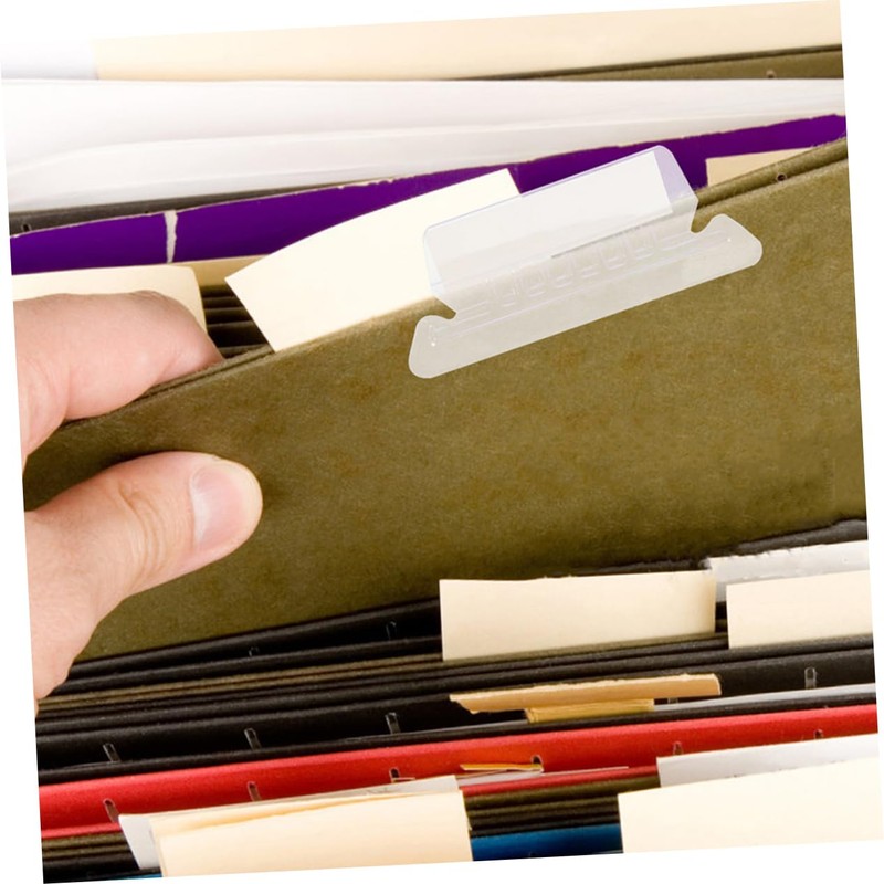 Operitacx Hanging File Organizer Tabs File Folder Tabs and Inserts