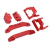 RC 1/18 Bumper Replacement Aluminum Alloy RC Front Rear Bumpers