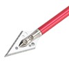 6Pcs Crossbow Arrows Double Screw Fixing Aluminum Alloy Shooting Bow