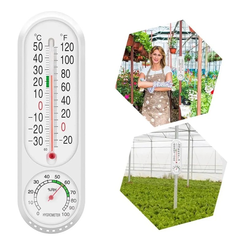 Termómetro De Invernadero, Higrómetro, Medidor De Jardín