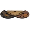 Bourbon Cork Display Half Moon Shape With Light and Glass