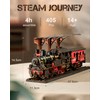 Rolife 3D Wooden Puzzle Steam Journey Model Kits for Adults