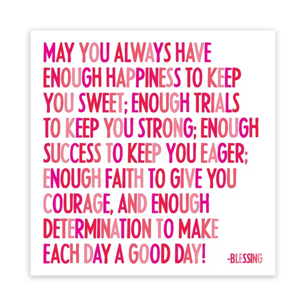 Quotable Cards Magnet May You Always, 1 EA