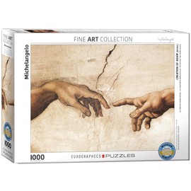 EuroGraphics Creation of Adam by Michaelangelo Puzzle (1000-Piece), 6000-2016