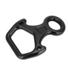25KN Figure 8 Word Rope Descender Rappel Ring Rock Climbing