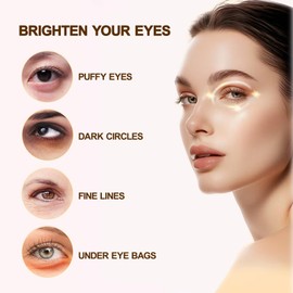 lymznus Caffeine Eye Cream for Dark Circles,Under Eye Cream for Puffiness and Bags,Eye Cream Anti Aging for Men Women Reduce Wrinkles Fine Lines, Suitable for All Skin Types 0.33 fl.oz