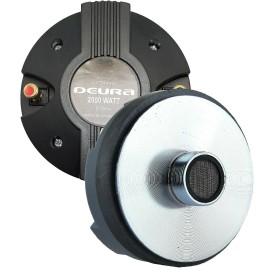 DEURA®4000W 2PCS 1.75" Titanium Compression Driver Screw-on Horn Speaker Tweeter
