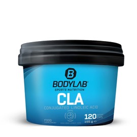 Bodylab24 CLA 120 capsules, 1000 mg CLA per capsule, conjugated linoleic acid, polyunsaturated fatty acid in concentrated form, special form of omega-6 fatty acid