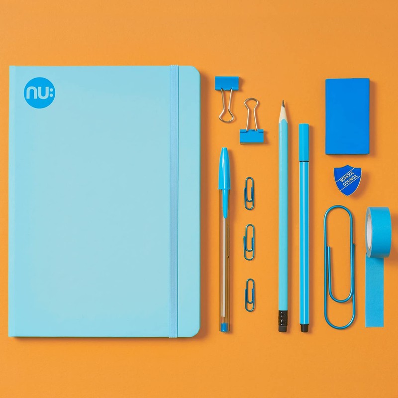 Nu: Notebooks - Blue Journal - Spectrum Range - A5