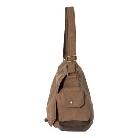Dri Duck Canvas Messenger Bag 16L Field Khaki