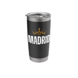 Madrid Vintage Tee , Spain Vintage Apparel Stainless Steel Insulated Tumbler