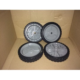 CRAFTSMAN OEM 7" WALK-BEHIND PUSH MOWER WHEELS 4PK FITS MOST MOWERS HUSQARNA USA