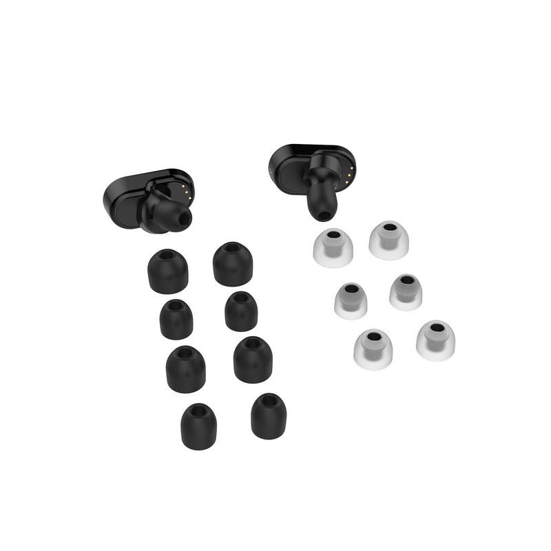 INF Earplugs for Sony WF-1000XM3 / WF-1000XM4 Black 7 Pairs