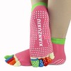 EQLEF 3 Pairs Women Non-Slip Grip Workout Yoga Socks, Best