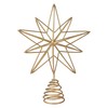 Ginger Ray Christmas Tree Topper 3D Wire Gold Decorative Accessory