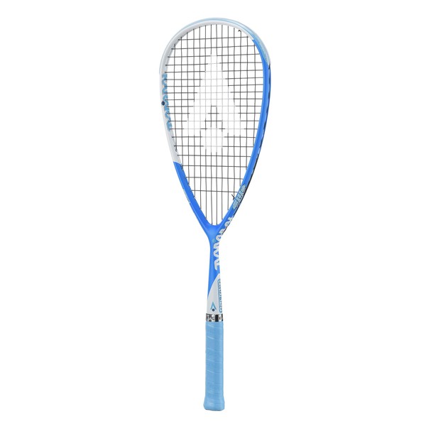 KARAKAL CRYSTAL 120 KS19017 Squash Racquet, White, Light Blue