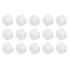 MECCANIXITY 15Pcs Plastic Gears 16 Teeth Plastic Shaft Gears Model
