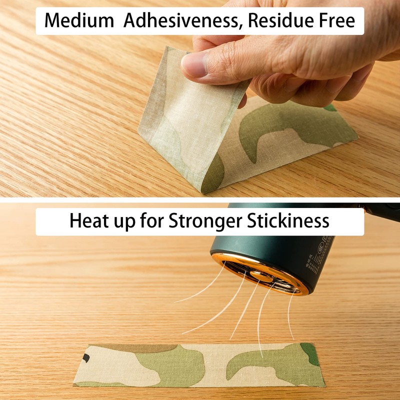 Fetefest Camouflage Tape, 2" by 30 Yards Real Premium Camo