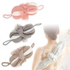 LHLZNB 3Pcs Bath Shower Loofah Sponge,Long Stretch Back Sponge Exfoliating