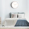 Uootach Wall Clock 30cm Silent Quartz Movement Modern Minimalist Design