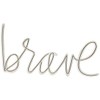 Heidi Swapp Brave Wall Word, Multi