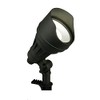17-Watt Millennium Black Adjustable Light Color Outdoor Integrated LED Landscape