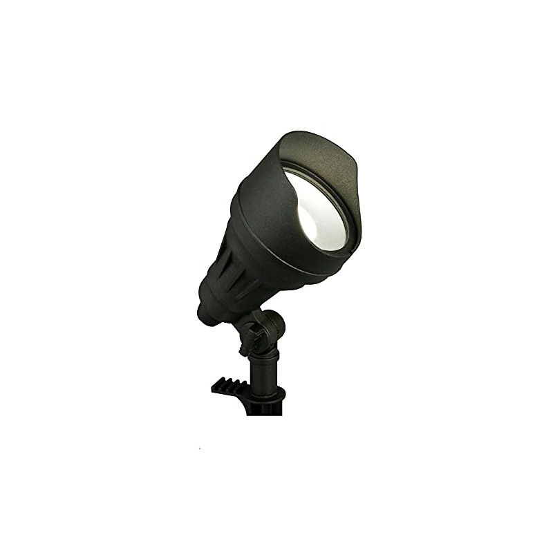 17-Watt Millennium Black Adjustable Light Color Outdoor Integrated LED Landscape