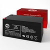 AJC Battery Compatible with National Power NB12-3.5 12V 3.2Ah Sealed