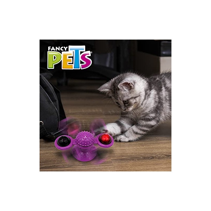 Fancy Pets Juguete Play Spinner con Catnip para Gato