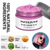Temporary Pink Hair Color Wax, Washable Temporary Hair Dye for
