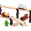 Locorico - 4 bridge stacks for wooden train (stackable)