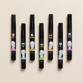 Monami [Monami] TinyTan Oil-based Marker_7-piece Set_Postcard Set (TinyTan)