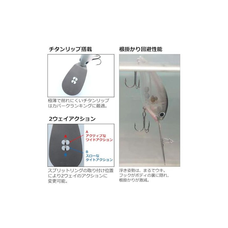 Daiwa Crankbait T.D. Hyper Crankbait Jr.Ti B-2
