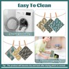 ktxaby 6 Pack Swedish Dishcloths Super Absorbent Washable Swedish Dish