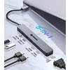 USB C Hub HDMI VGA Adapter for Triple Monitor, VIENON